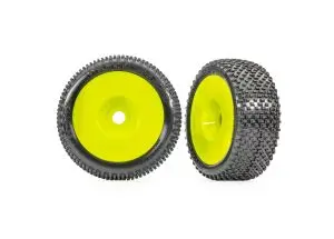 Jato 4X4 Response Pro Low-Profile Pre-Glued Tires, Yellow (2) 1