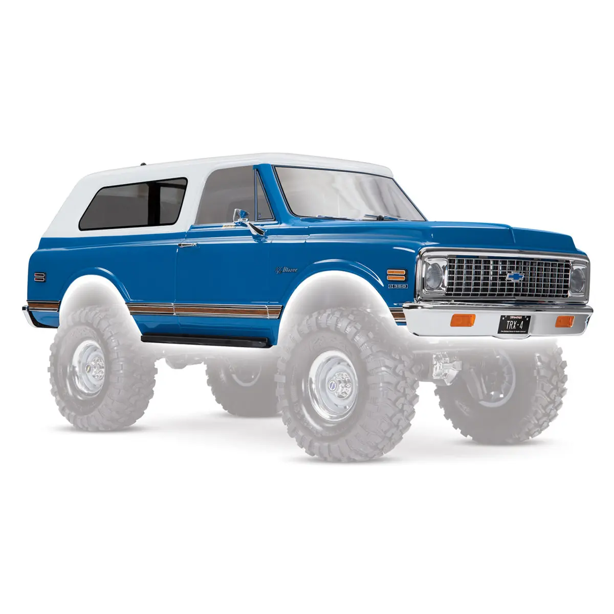 Trx-4 1972 Chevrolet Blazer Body, Complete, Blue 1