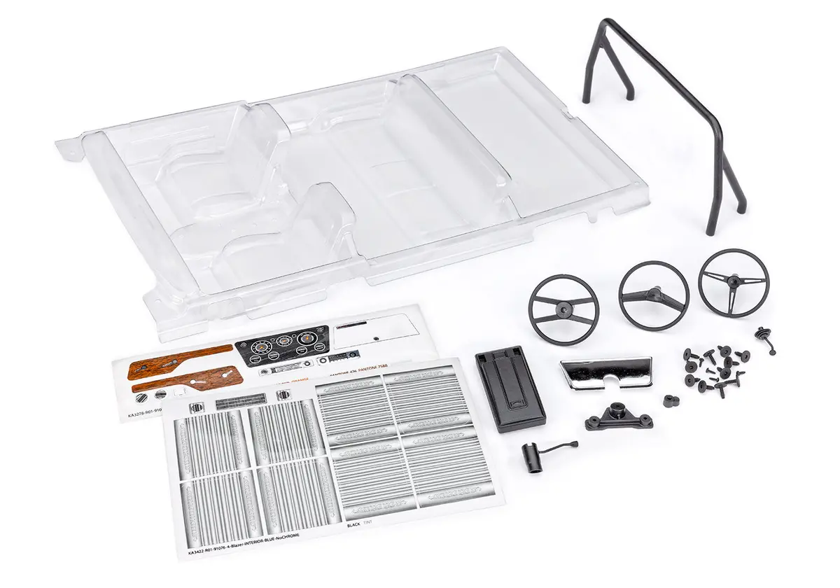 1969-1972 Chevrolet Blazer Body Interior, Clear 1