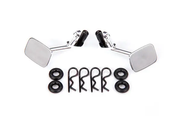 Chrome Side Mirrors For The 1969 Blazer Body 1