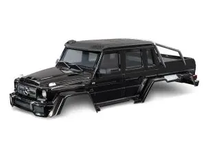 Trx-6 Mercedes G63 6X6 Complete Clipess Body, Black 1