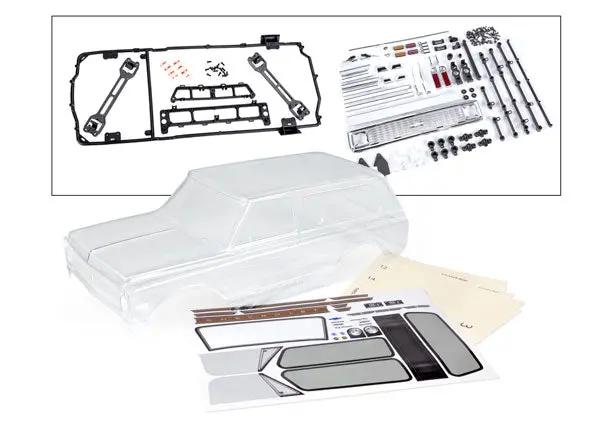 Trx-4/1972 Chevrolet/Blazer Body, Clear 1