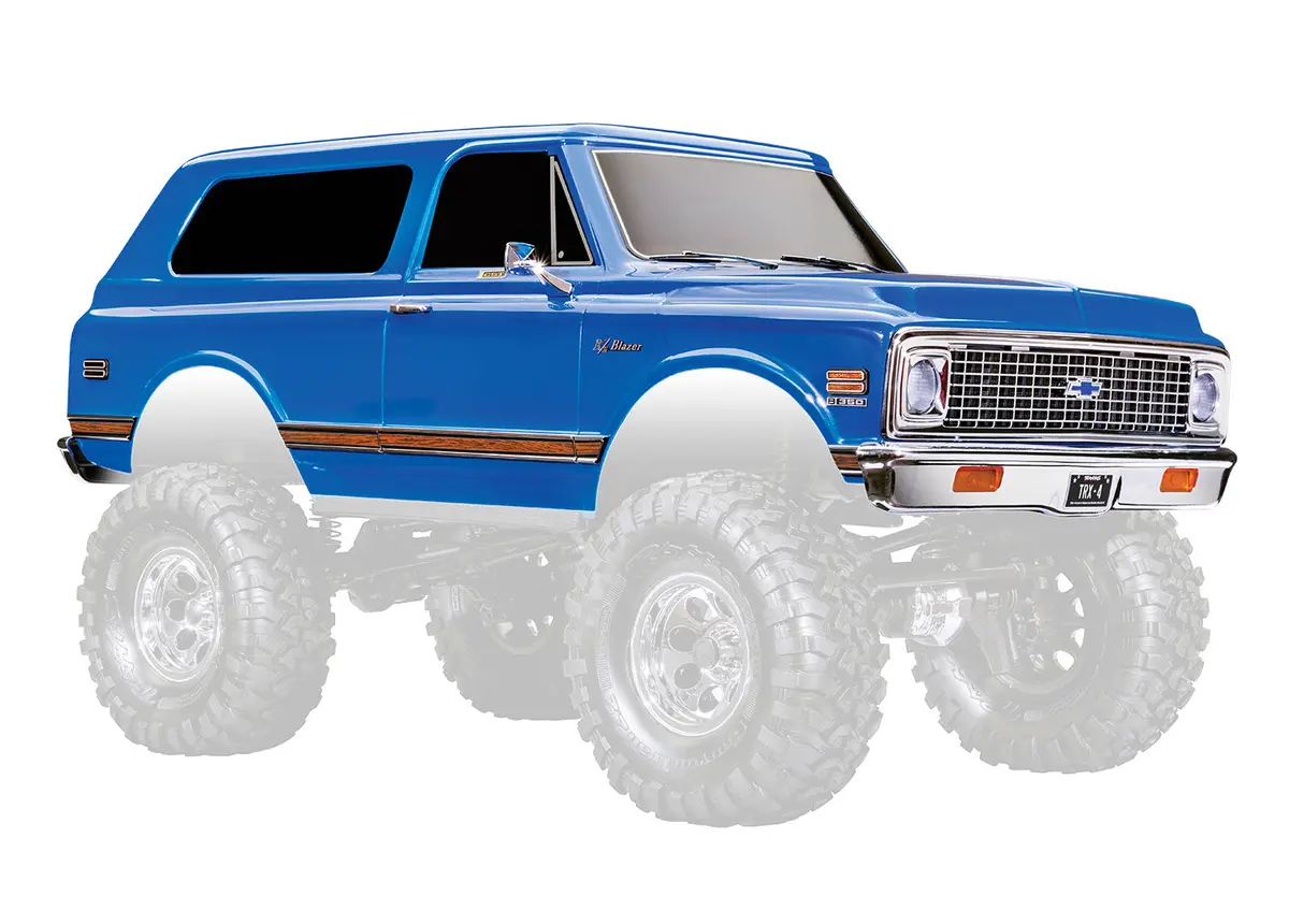 Trx-4 1972 Blazer Body Kit, Blue 1
