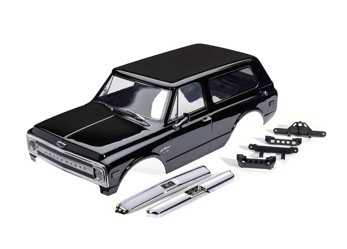 1969 Chevrolet Blazer Body W/ Clipless Mounting, Black 1