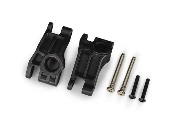 Extreme Heavy Duty Rear Stub Axle Carriers, Black 1