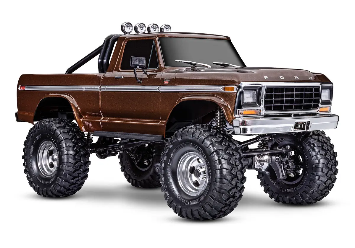 Trx-4 1979 Ford F-150 Ranger 1/10 4X4 Crawler Rtr, Brown 1