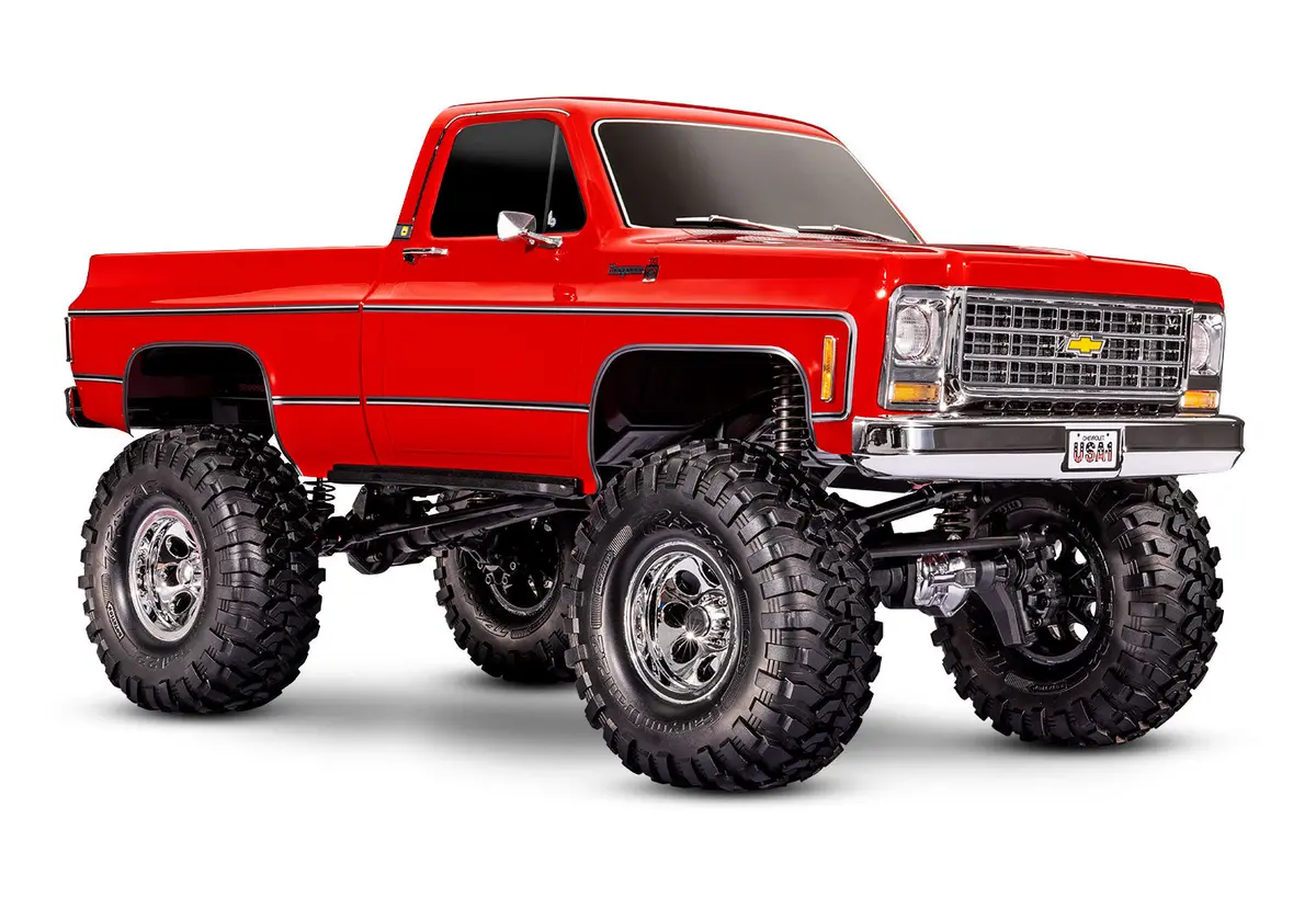 Trx-4 1979 Chevy K10 1/10 4X4 Crawler Rtr, Red 1