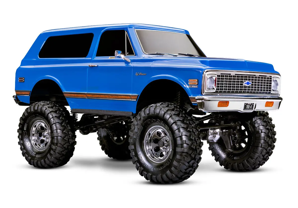 Trx-4 1972 Chevy K5 Blazer 1/10 4X4 Crawler Rtr, Blue 1