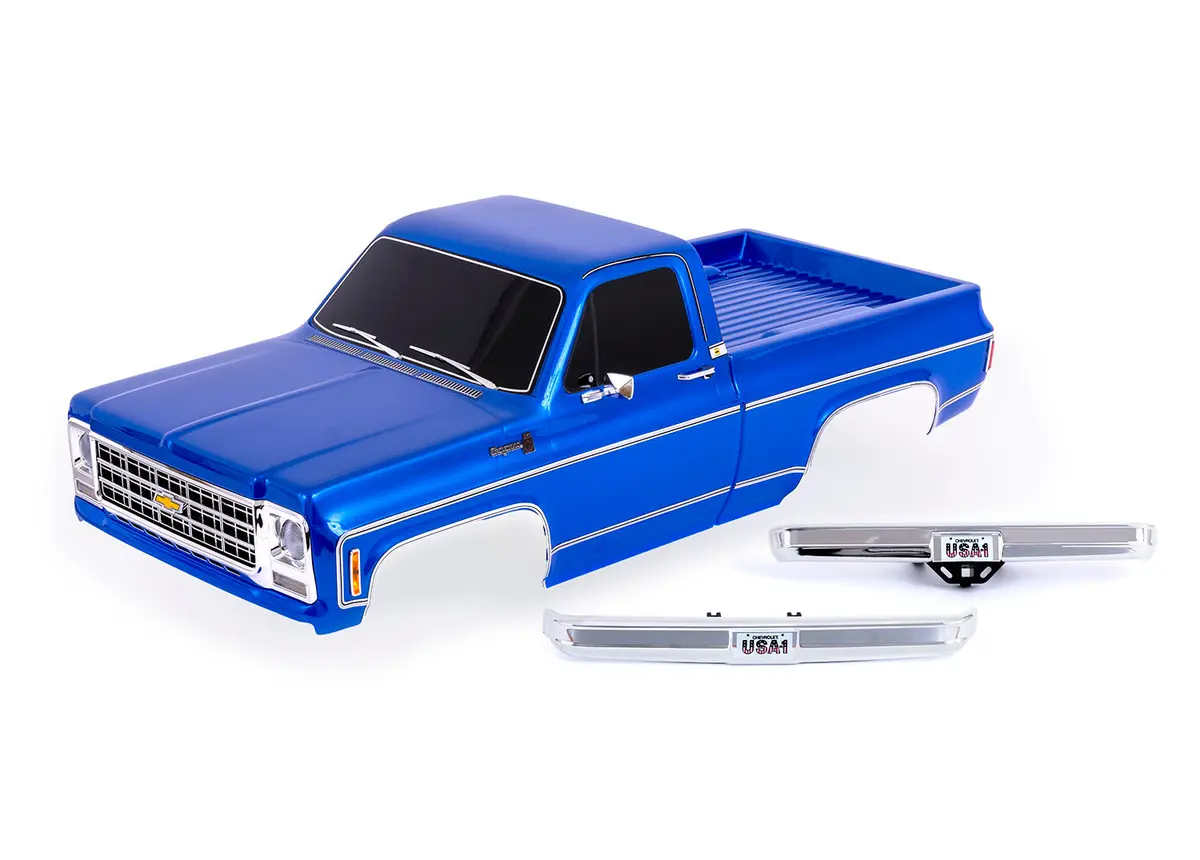 Trx-4/Chevrolet K10 Truck Body, Blue 1