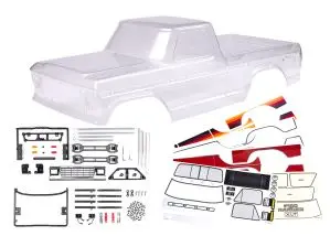 Trx-4/1979 Ford/F-150 Clear Body Kit 1