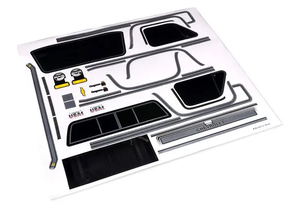 1979 Trx-4/Chevrolet K10 Decal Sheet 1