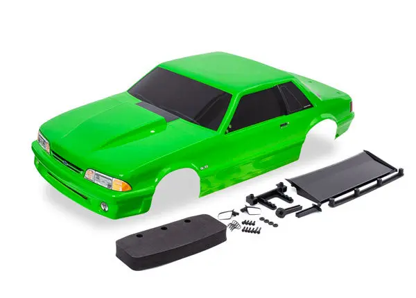 Ford Mustang Fox Body, Green 1