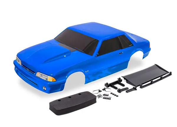 Ford Mustang Fox Body, Blue 1