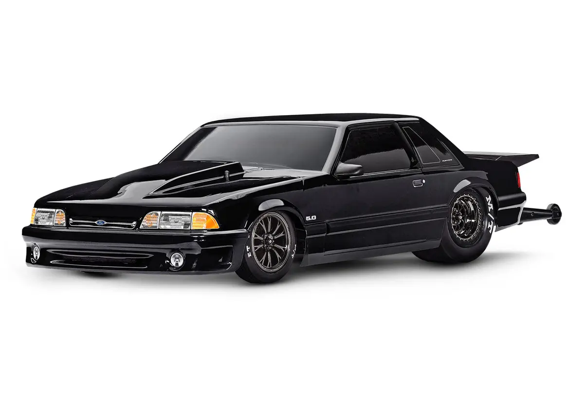 Drag Slash Hd Ford Mustang 1/10 Rwd Drag Car Rtr, Black 1