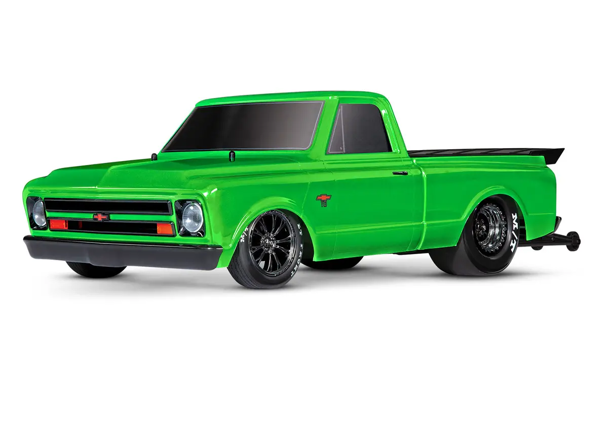Drag Slash Hd Chevy C10 1/10 Rwd Drag Car Rtr, Green 1