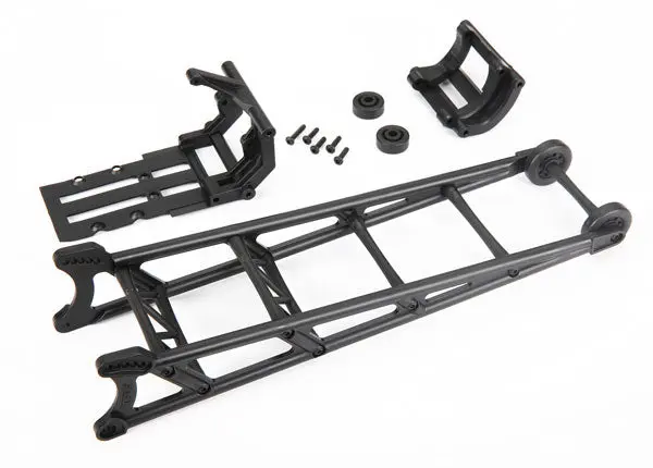 Wheelie Bar, Black (Assembled)/ Wheelie Bar Mount 1