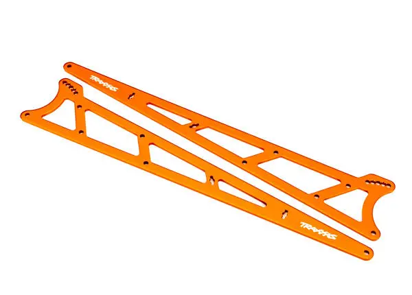 Wheelie Bar Side Plates, Orange 1