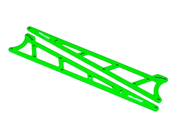 Wheelie Bar Side Plates, Green 1