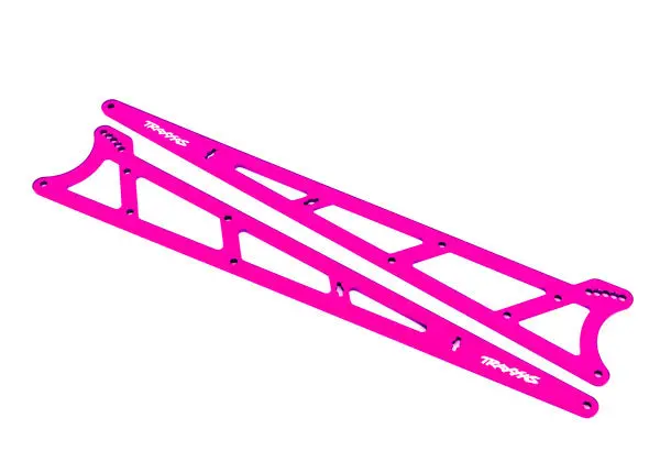 Wheelie Bar Side Plates, Pink 1