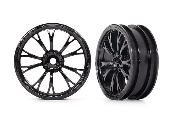 Weld Racing Drag Wheels, Front, Gloss Black (2) 1