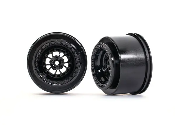 Weld Racing Drag Wheels, Rear, Gloss Black (2) 1