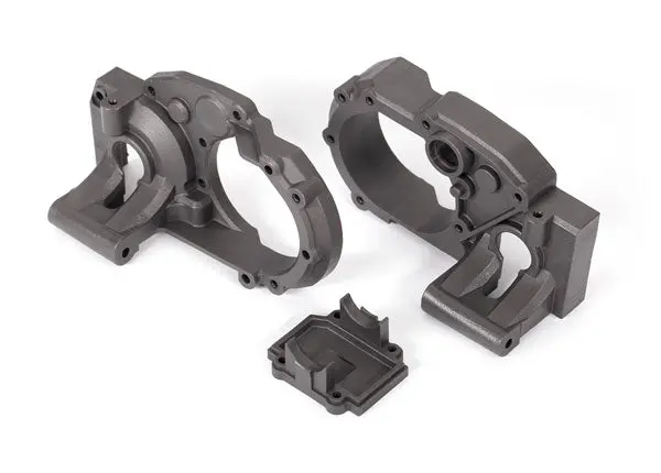Gray Gearbox Halves (L&R) For Magnum 272R Transmission 1