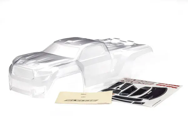 Sledge Body, Clear/Unpainted 1