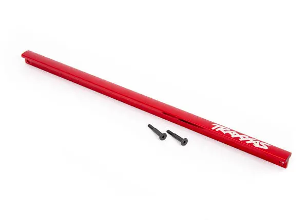 Aluminum T-Bar Center Brace W/ 3X16mm Ss (2), Red 1