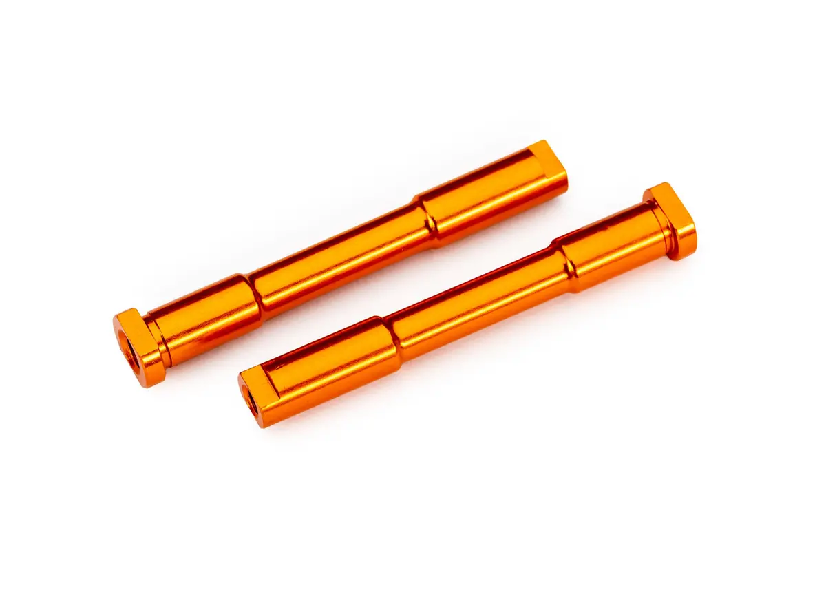 Aluminum Bellcrank Steering Posts, Orange 1