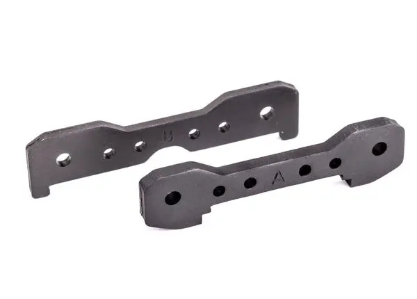 Front Aluminum Tie Bars, Black 1