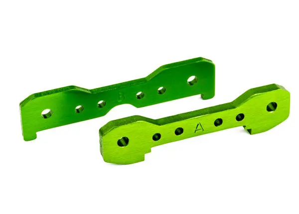 Front Aluminum Tie Bars, Green 1
