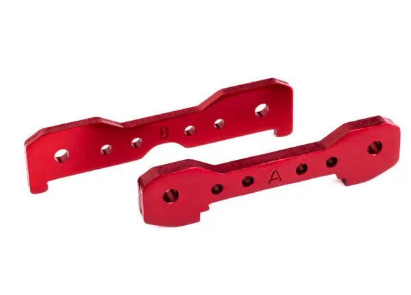 Front Aluminum Tie Bars, Red 1