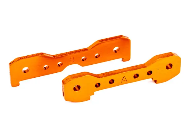 Front Aluminum Tie Bars, Orange 1