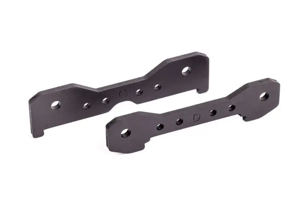 Rear Aluminum Tie Bars, Black 1