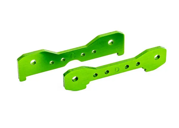 Rear Aluminum Tie Bars, Green 1