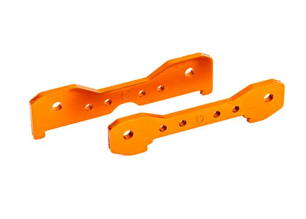 Rear Aluminum Tie Bars, Orange 1