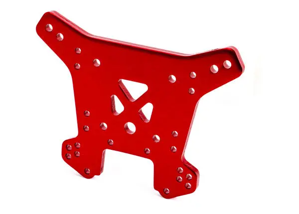 Rear Aluminum Shock Tower, Red 1