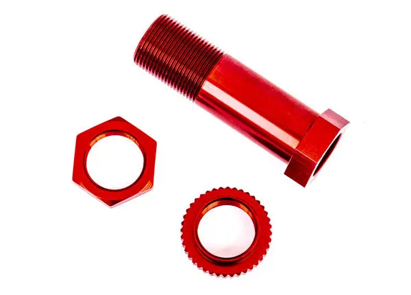 Aluminum Steering Servo Saver Post, Red 1