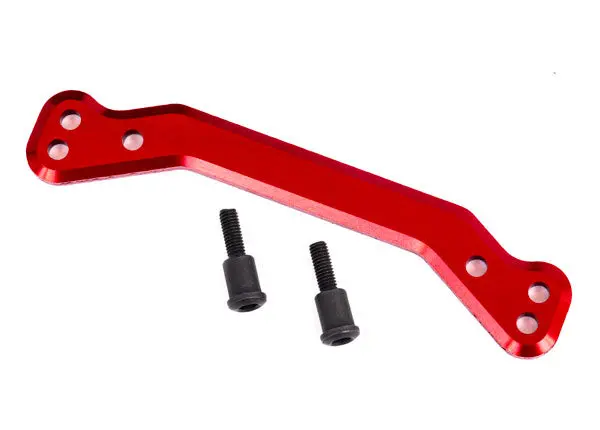 Aluminum Steering Draglink W/ 3X14mm Ss, Red 1