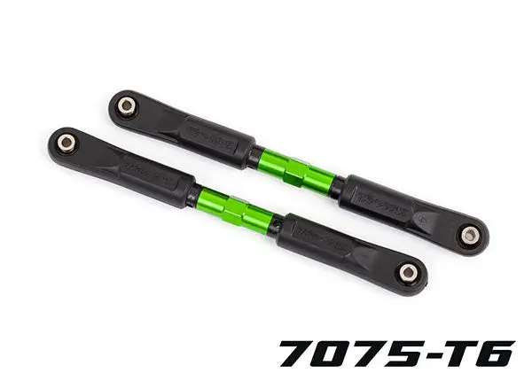 Front Aluminum Camber Links, Green 1