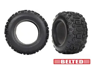 Sledgehammer Belted 3.8" Tires & Inserts (2) 1