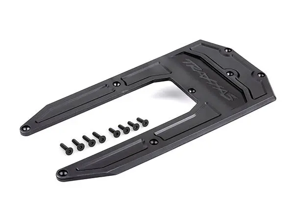 Aluminum Chassis Skidplate, Black 1