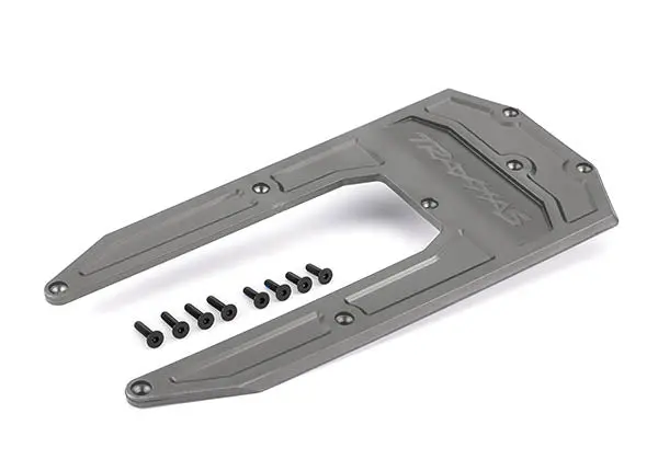 Aluminum Chassis Skidplate, Gray 1