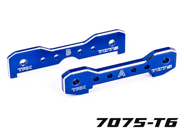 Aluminum Front Tie Bars, Blue 1