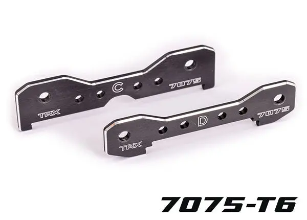 Aluminum Rear Tie Bars, Gray 1