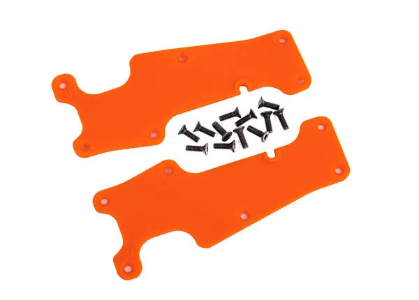 Front L&R Suspension Arm Covers, Orange 1