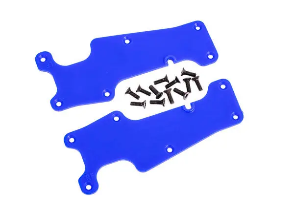 Front L&R Suspension Arm Covers, Blue 1