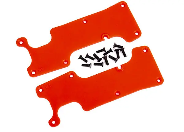 Rear L&R Suspension Arm Covers, Red 1