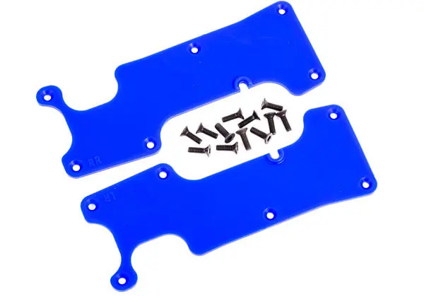Rear L&R Suspension Arm Covers, Blue 1