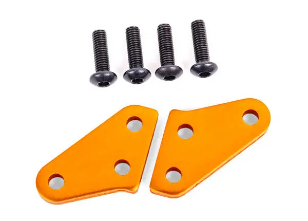 Aluminum Steering Block Arms (2), Orange 1